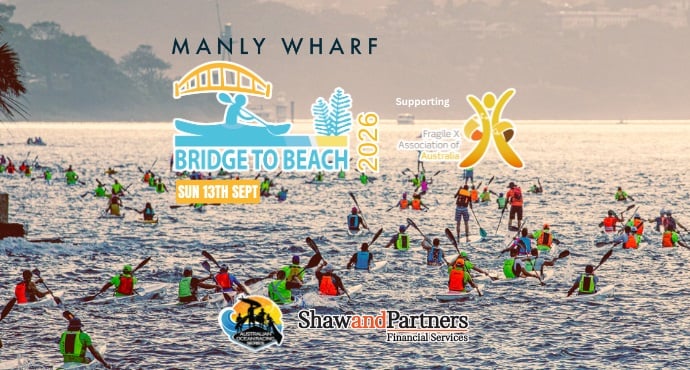 Iconic paddle across Sydney Harbour! 